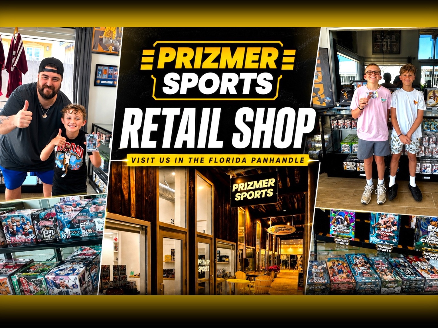 Prizmer Sports retail shop in the Florida Panhandle